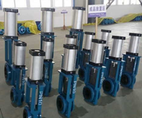 法蘭式襯膠閘閥